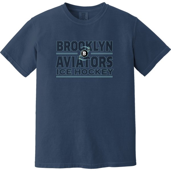 Brooklyn Aviators Heavyweight Ring Spun Tee