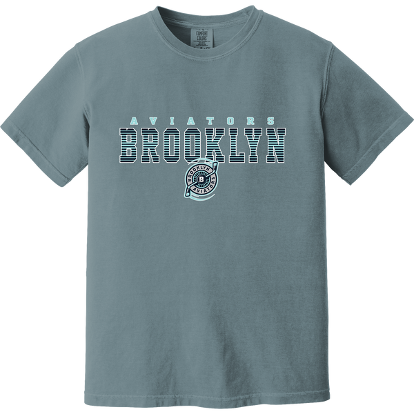 Brooklyn Aviators Heavyweight Ring Spun Tee