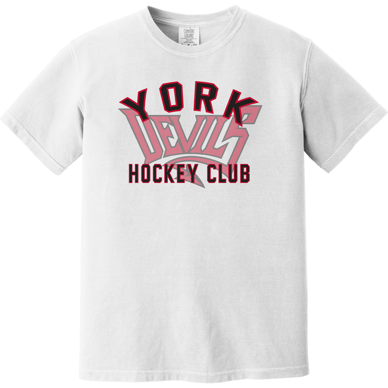 York Devils Heavyweight Ring Spun Tee