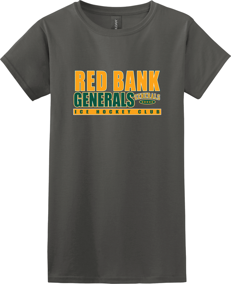 Red Bank Generals Softstyle Ladies' T-Shirt