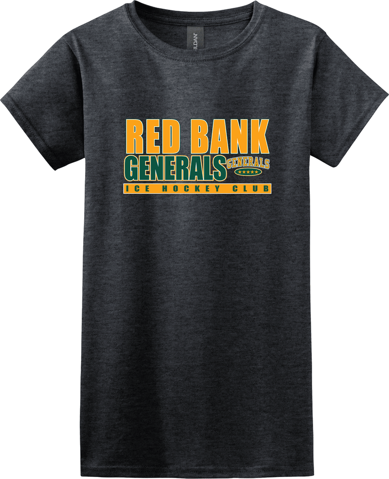 Red Bank Generals Softstyle Ladies' T-Shirt