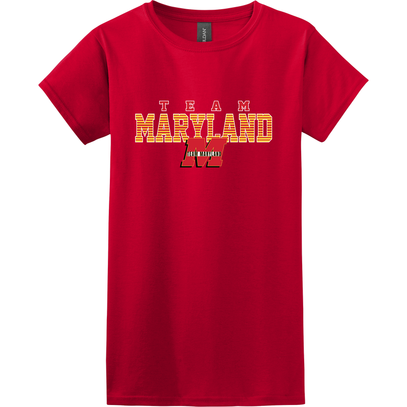 Team Maryland Softstyle Ladies' T-Shirt