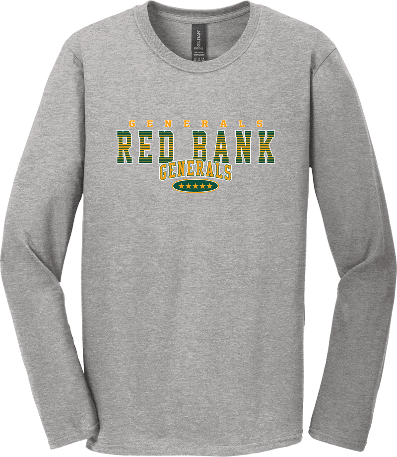 Red Bank Generals Softstyle Long Sleeve T-Shirt