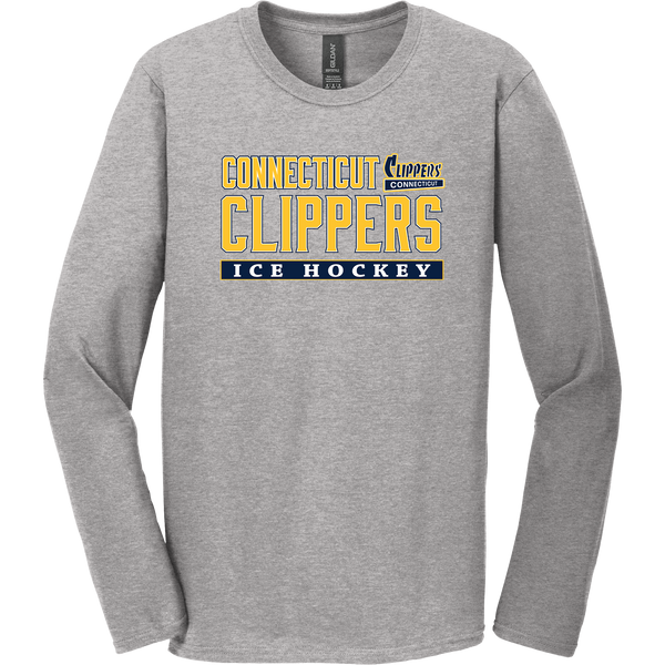 CT Clippers Softstyle Long Sleeve T-Shirt