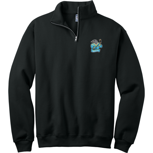 Atlantic City Seals NuBlend 1/4-Zip Cadet Collar Sweatshirt