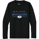 Mid-State Mustangs Youth Cooling Performance Long Sleeve Tee