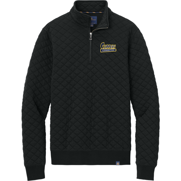 CT Clippers Brooks Brothers Diamond Quilt 1/4-Zip