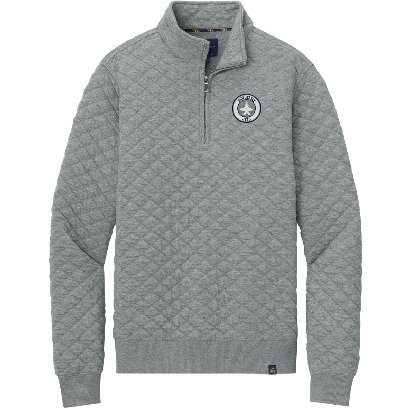 NJ Jets Brooks Brothers Diamond Quilt 1/4-Zip