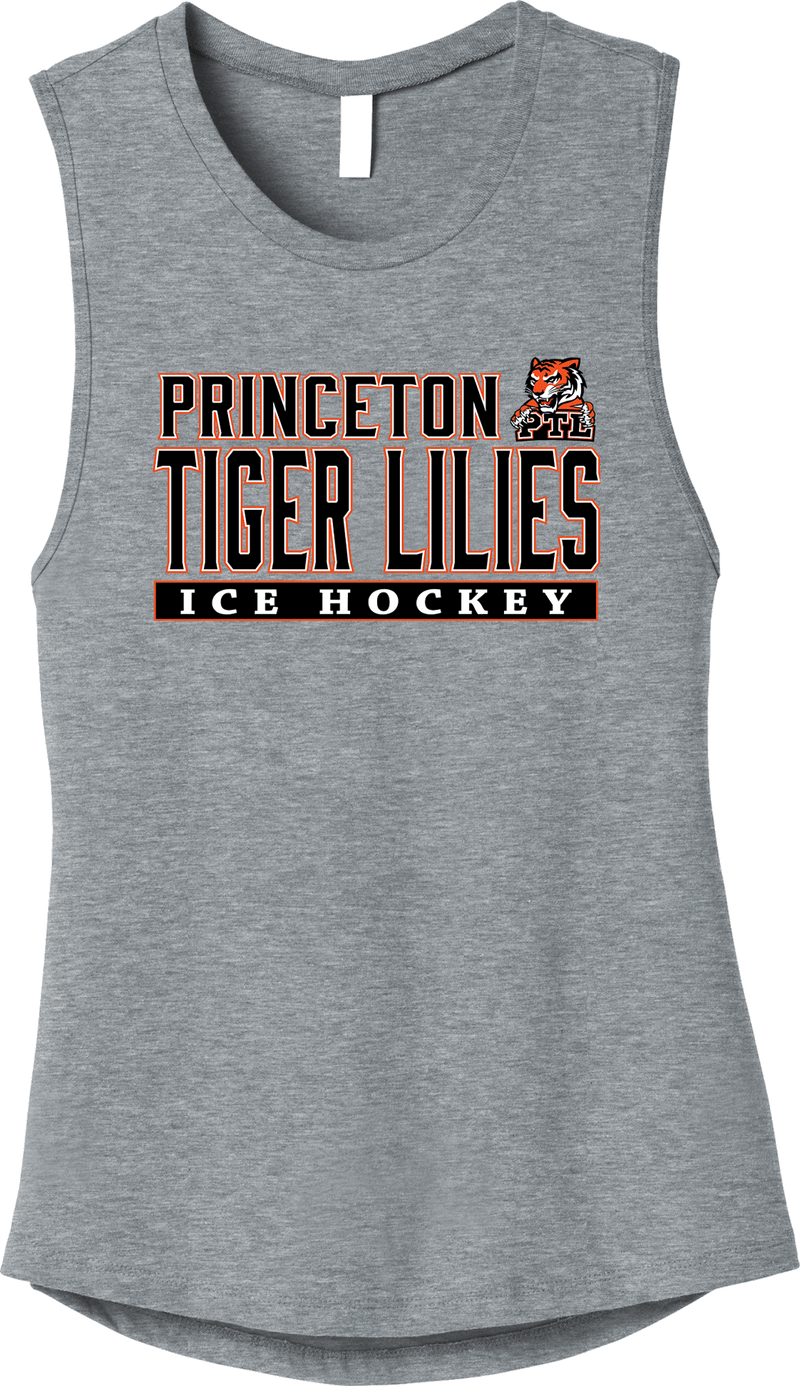 Princeton Tiger Lilies Womens Jersey Muscle Tank