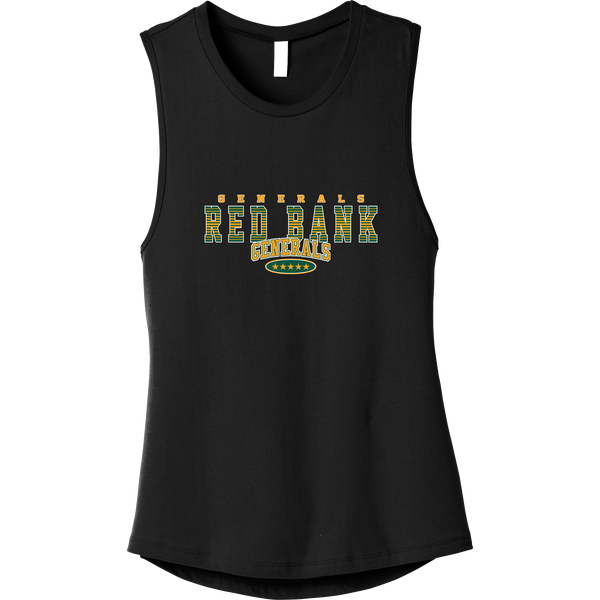 Red Bank Generals Womens Jersey Muscle Tank