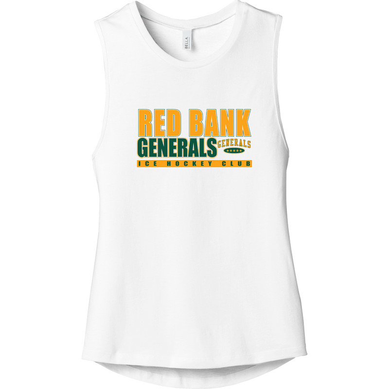 Red Bank Generals Womens Jersey Muscle Tank