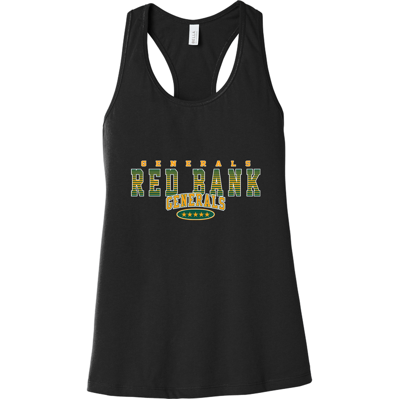 Red Bank Generals Womens Jersey Racerback Tank