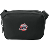 Metro Jets Matte Dual-Compartment Crossbody