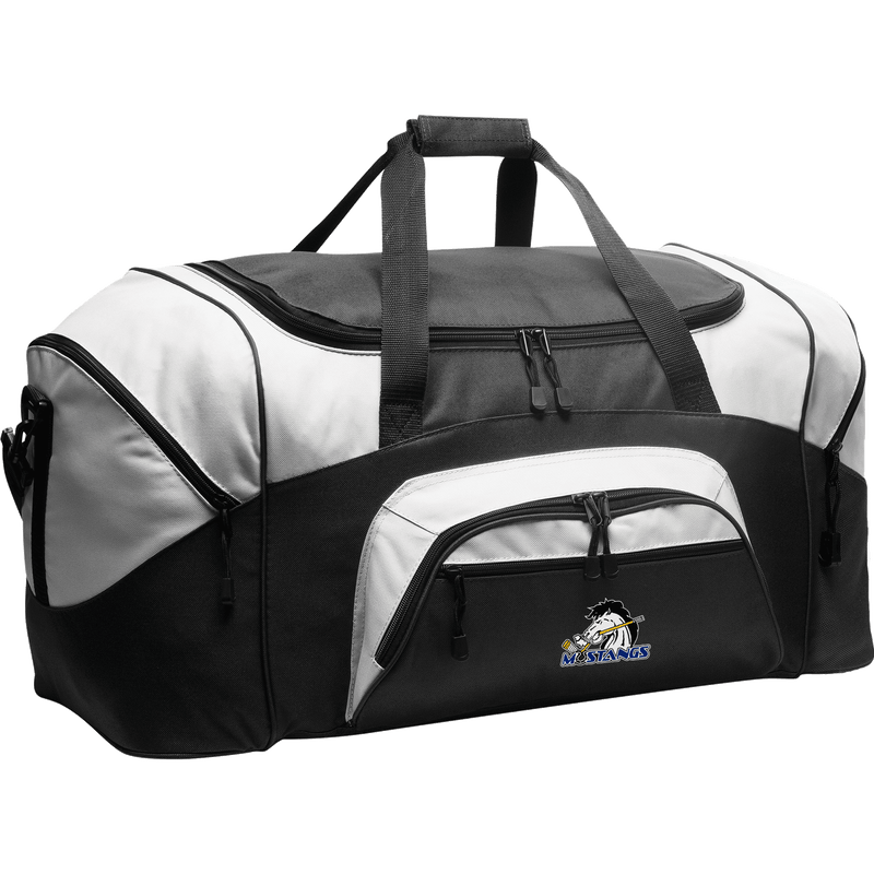 Mid-State Mustangs Standard Colorblock Sport Duffel