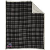 CT Wolfpack South Flannel Sherpa Blanket