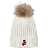 Jersey Shore Wildcats Faux Fur Pom Beanie