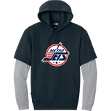 Metro Jets Tough Fleece Layered Hoodie