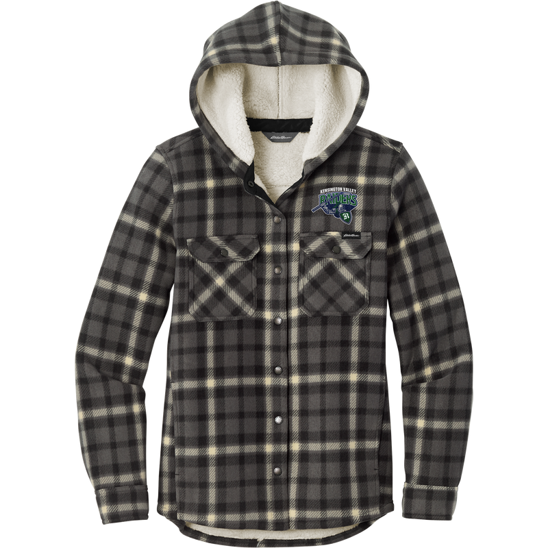 Kensington Valley Raiders Eddie Bauer Ladies Woodland Shirt Jac