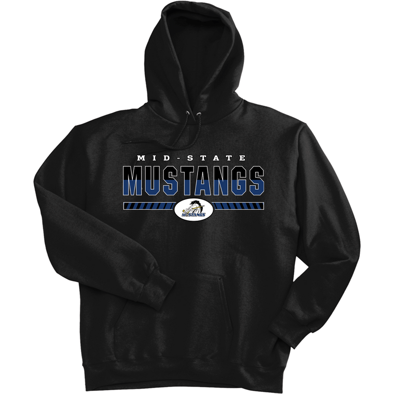 Mid-State Mustangs Ultimate Cotton - Pullover Hooded Sweatshirt