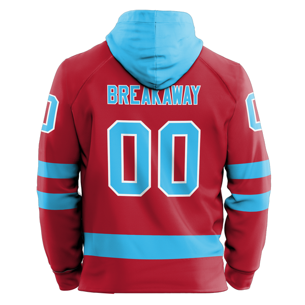 Jersey Shore Whalers Youth Sublimated Retro Hoodie