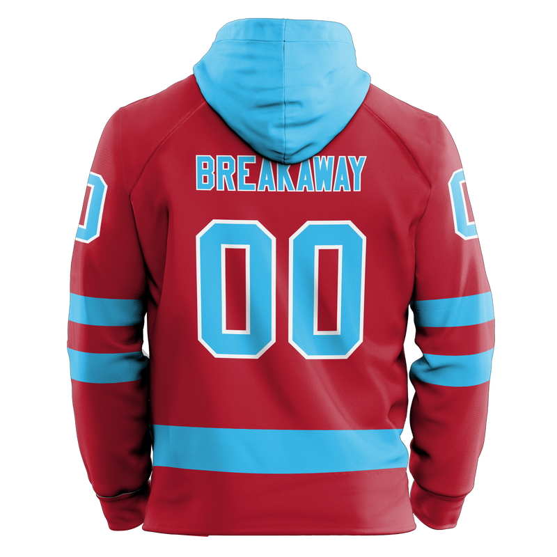 Jersey Shore Whalers Youth Sublimated Retro Hoodie