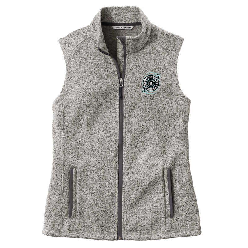 Brooklyn Aviators Ladies Sweater Fleece Vest