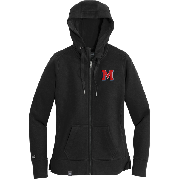 Mount St. Charles New Era Ladies French Terry Full-Zip Hoodie