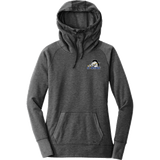 Mid-State Mustangs New Era Ladies Tri-Blend Fleece Pullover Hoodie