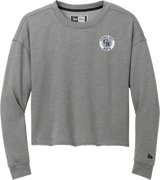 Council Rock North New Era Ladies Tri-Blend Fleece Crop Crew