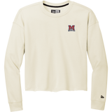 Jr. Mounties New Era Ladies Tri-Blend Fleece Crop Crew