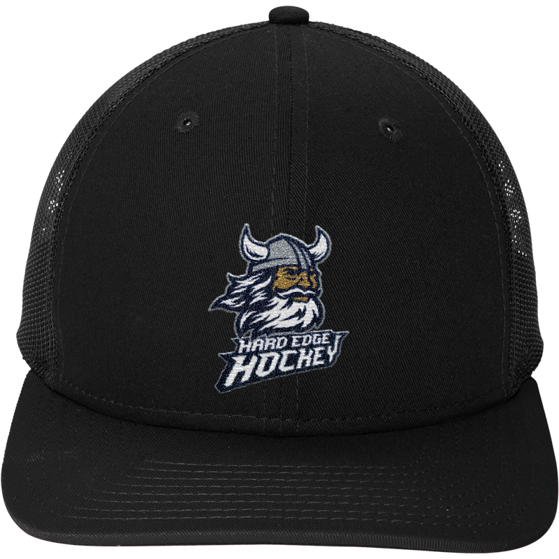 Hard Edge Hockey New Era Snapback Low Profile Trucker Cap