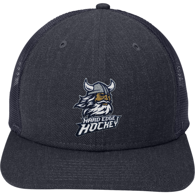 Hard Edge Hockey New Era Snapback Low Profile Trucker Cap