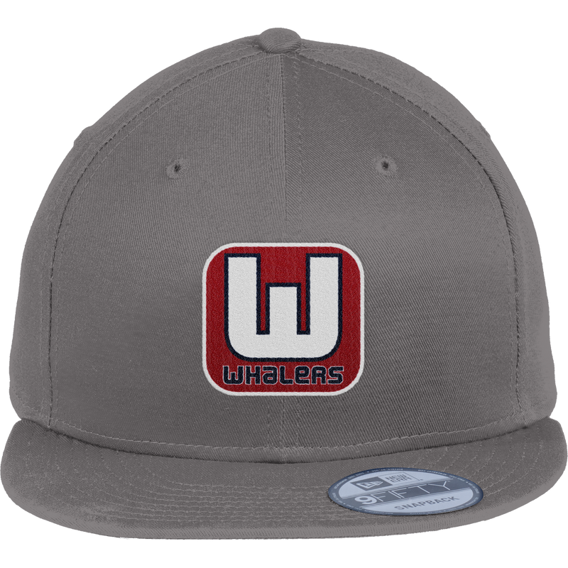 CT Whalers Tier 1 New Era Flat Bill Snapback Cap