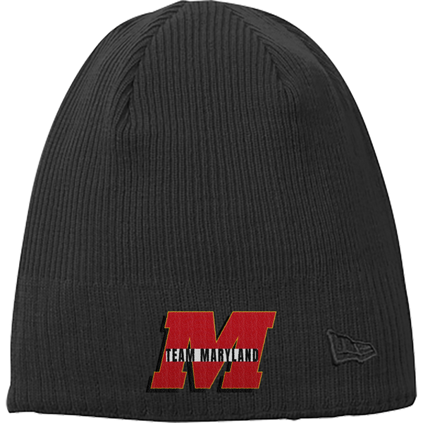 Team Maryland New Era Knit Beanie