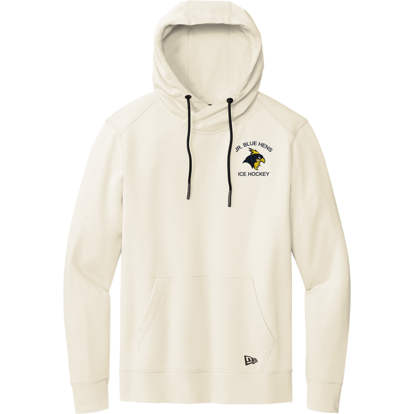 Delaware Jr. Blue Hens New Era Tri-Blend Fleece Pullover Hoodie