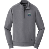 Kensington Valley Raiders New Era Tri-Blend Fleece 1/4-Zip Pullover