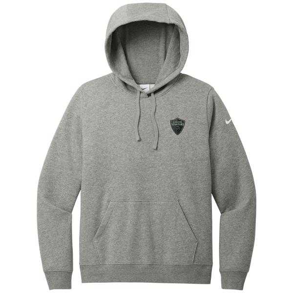 Lansing Senators Nike Women's Club Fleece Sleeve Swoosh Pullover Hoodie