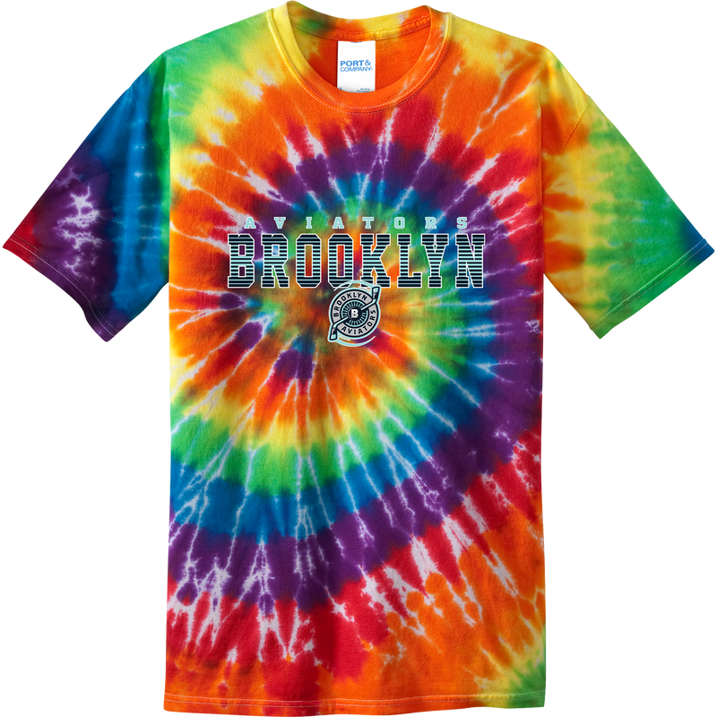 Brooklyn Aviators Youth Tie-Dye Tee