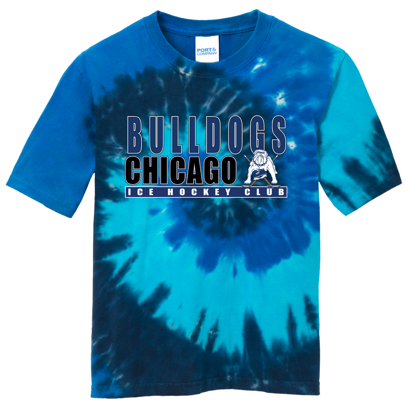 Chicago Bulldogs Youth Tie-Dye Tee