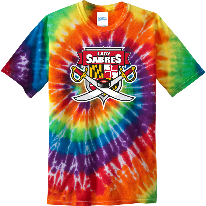 SOMD Lady Sabres Youth Tie-Dye Tee