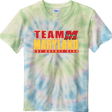 Team Maryland Youth Tie-Dye Tee
