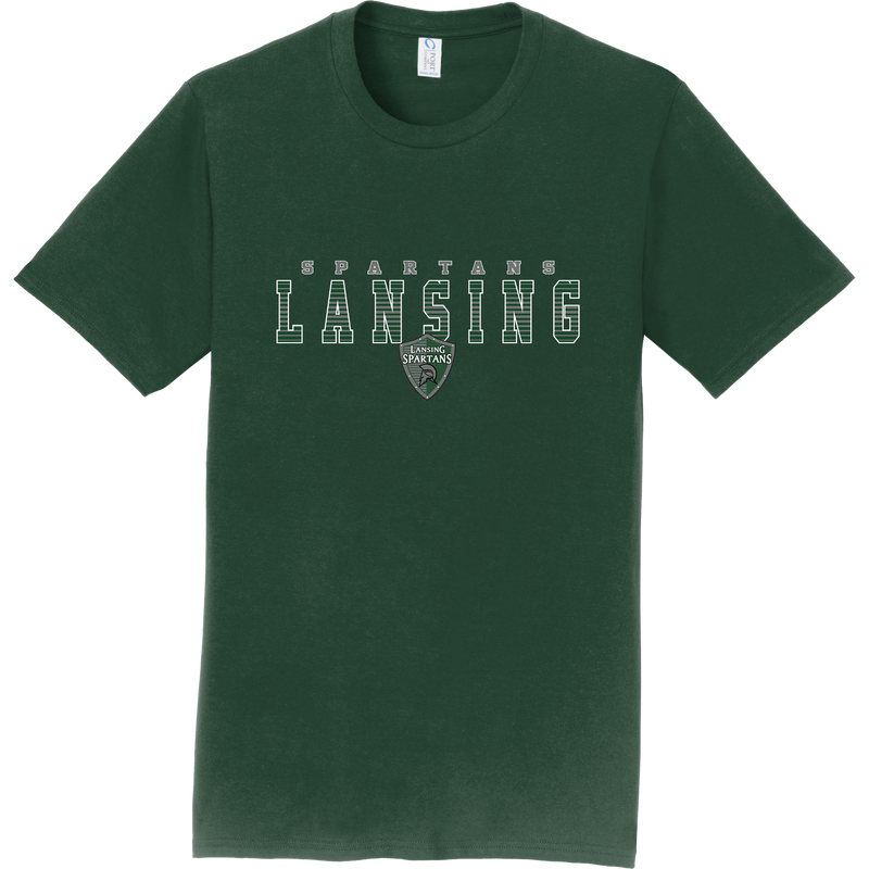 Lansing Spartans Adult Fan Favorite Tee