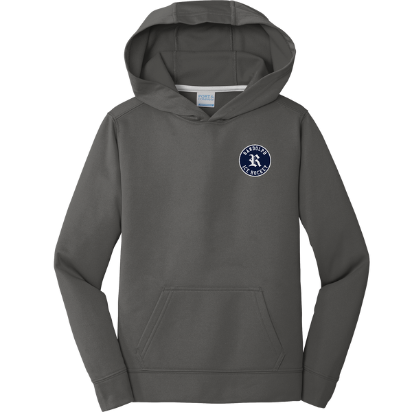 Randolph Hockey Youth Performance Fleece Pullover Hooded Sweatshirt