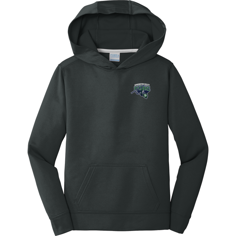 Kensington Valley Raiders Youth Performance Fleece Pullover Hooded Sweatshirt