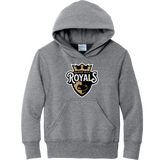 Queen City Royals Youth Core Fleece Pullover Hooded Sweatshirt
