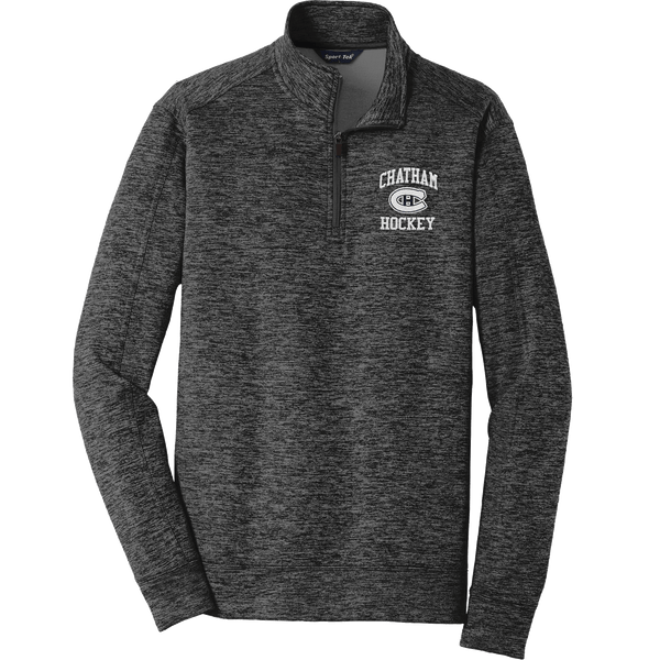 Chatham Hockey PosiCharge Electric Heather Fleece 1/4-Zip Pullover