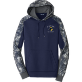 Delaware Jr. Blue Hens Sport-Wick Mineral Freeze Fleece Colorblock Hooded Pullover