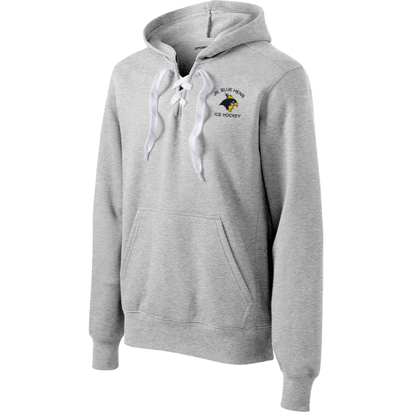 Delaware Jr. Blue Hens Lace Up Pullover Hooded Sweatshirt