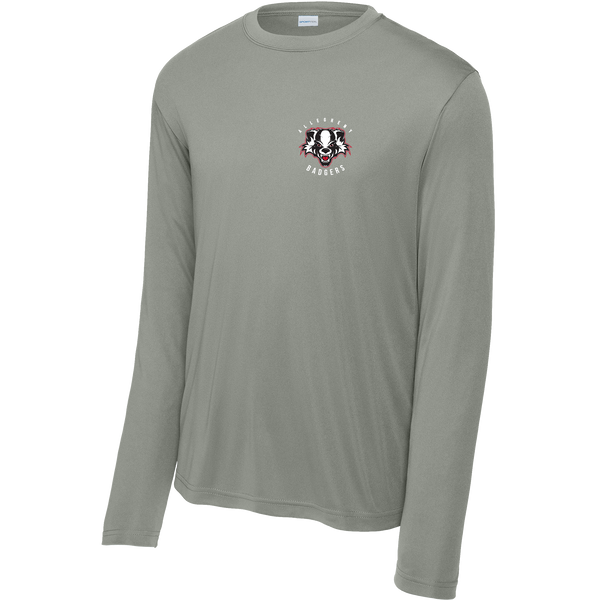 Scary Badgers Long Sleeve PosiCharge Competitor Tee