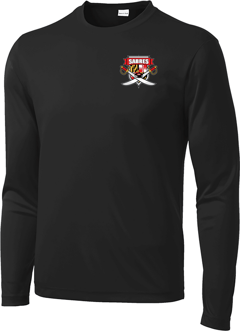 SOMD Sabres Long Sleeve PosiCharge Competitor Tee